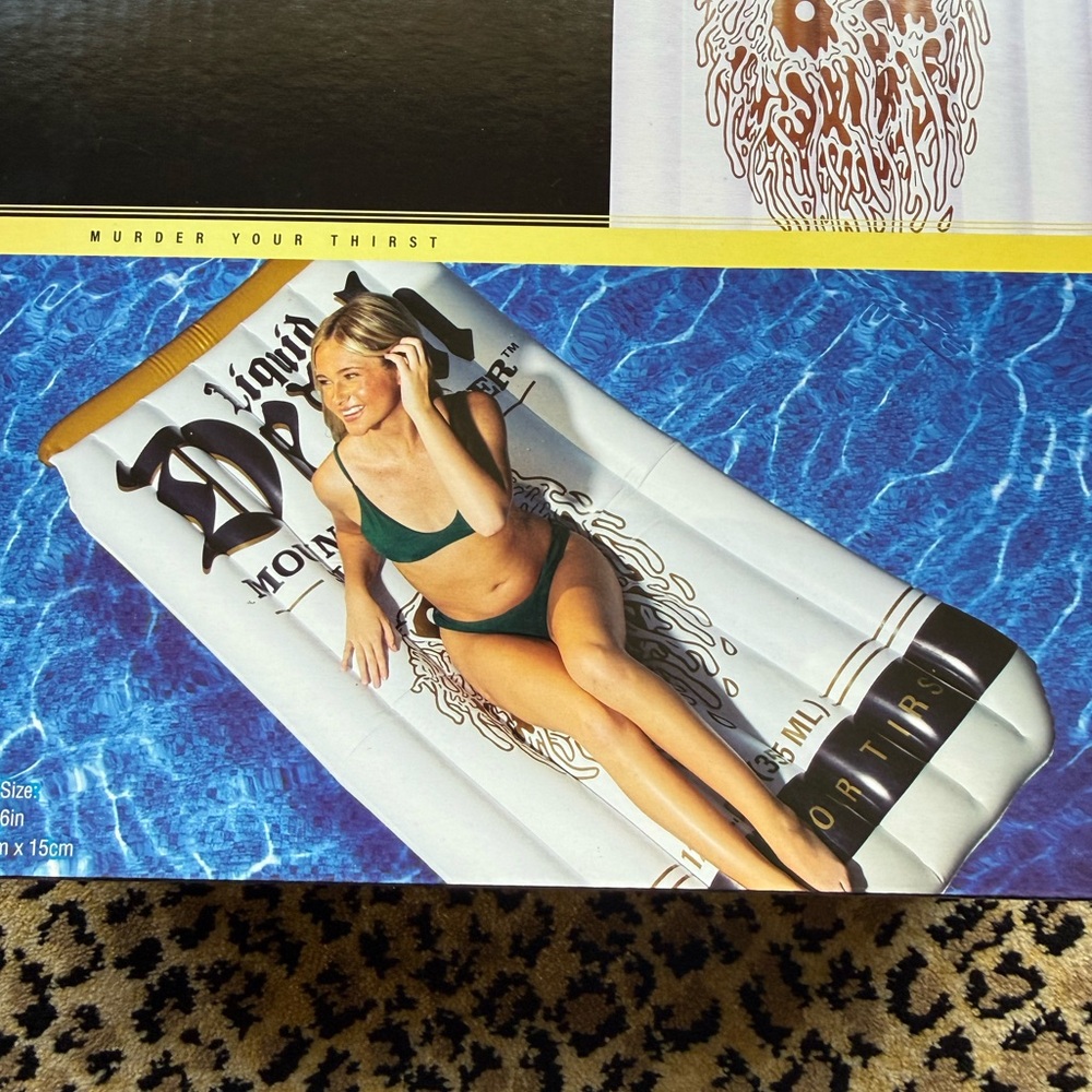 Liquid Death pool float (NIB) - Picture 5 of 7